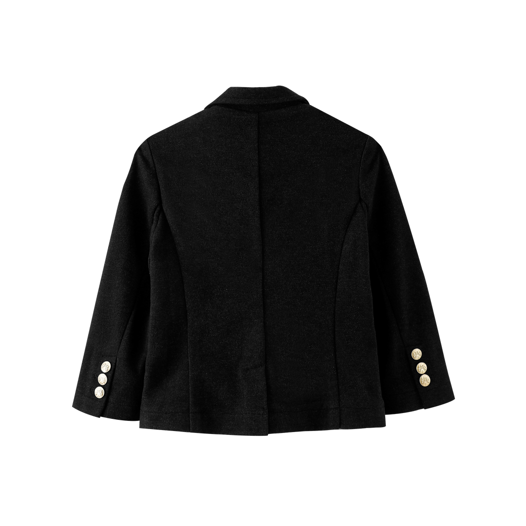 blazer wool - black