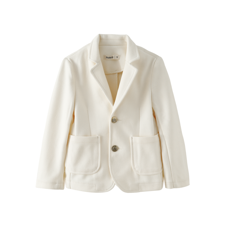 blazer wool - cream
