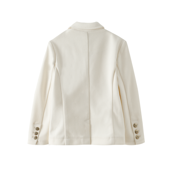blazer wool - cream