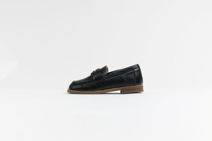 shoes penny loafer - black
