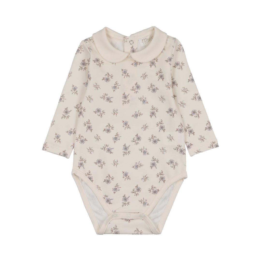 onesie floral blossom - powder
