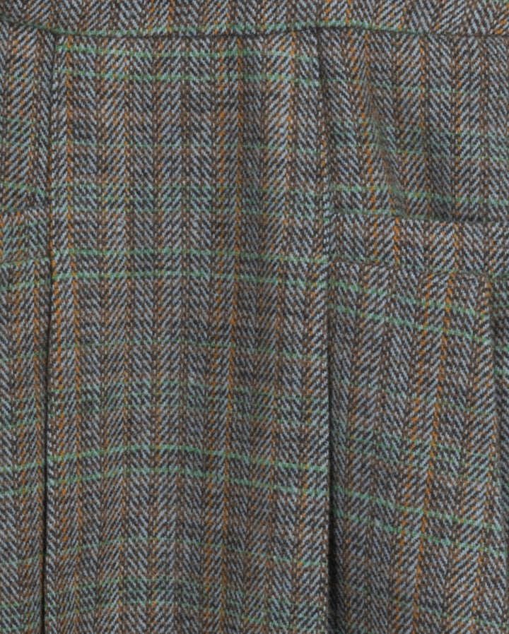skirt wool tweed  - plaid
