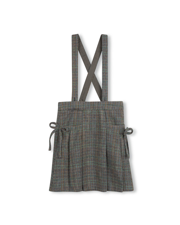 skirt wool tweed  - plaid