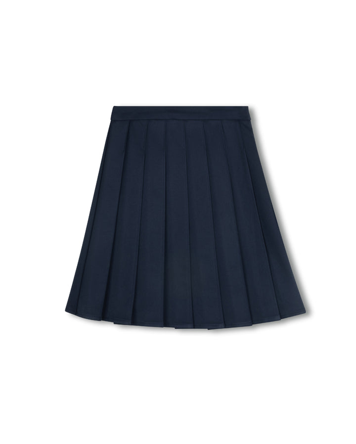 skirt pleated - navy