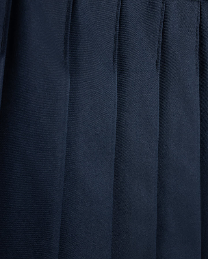 skirt pleated - navy