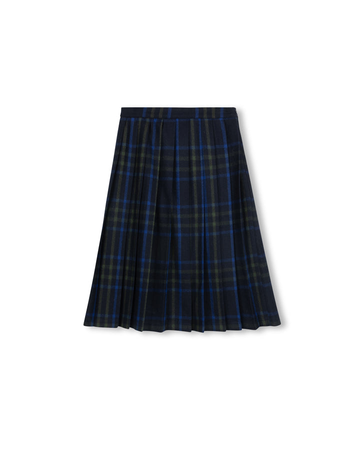 skirt plaid pleated - plaid
