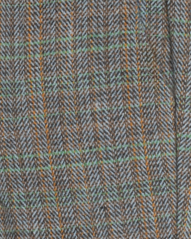 pants wool tweed - plaid