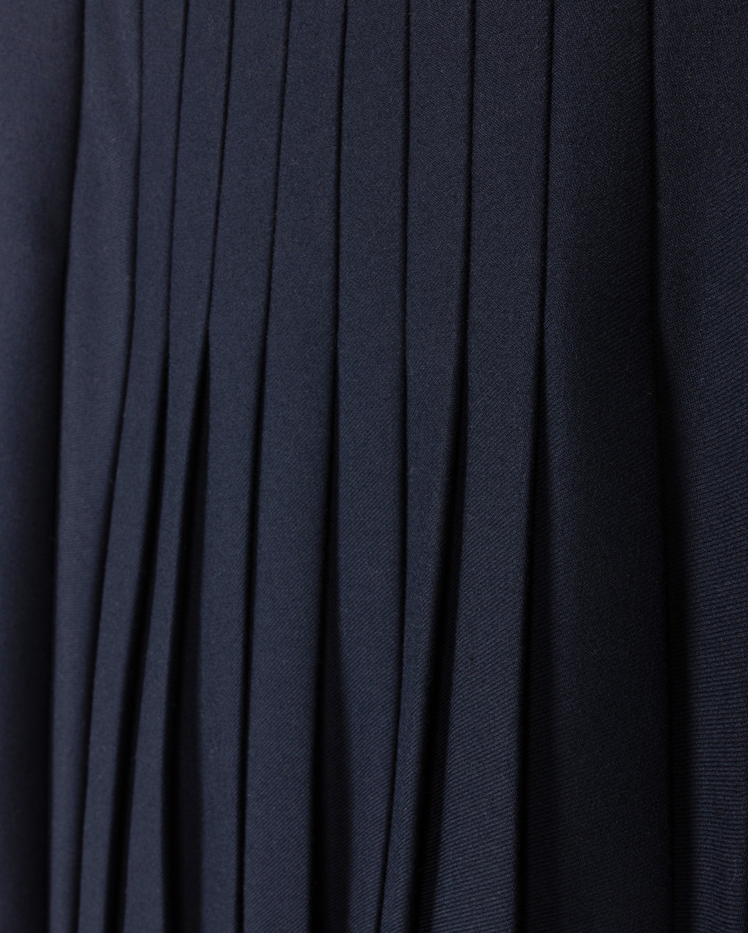 skirt midi mixed pleated - navy