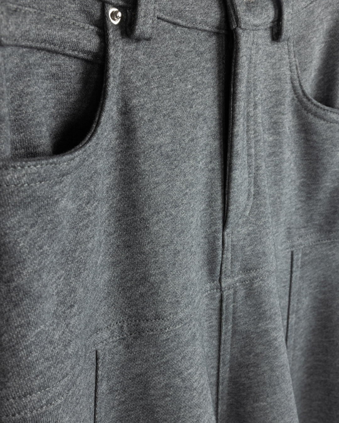 skirt midi accordian pleated - charcoal