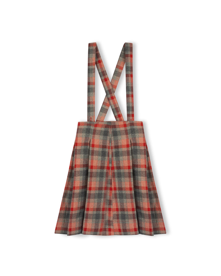 skirt plaid pleated - plaid