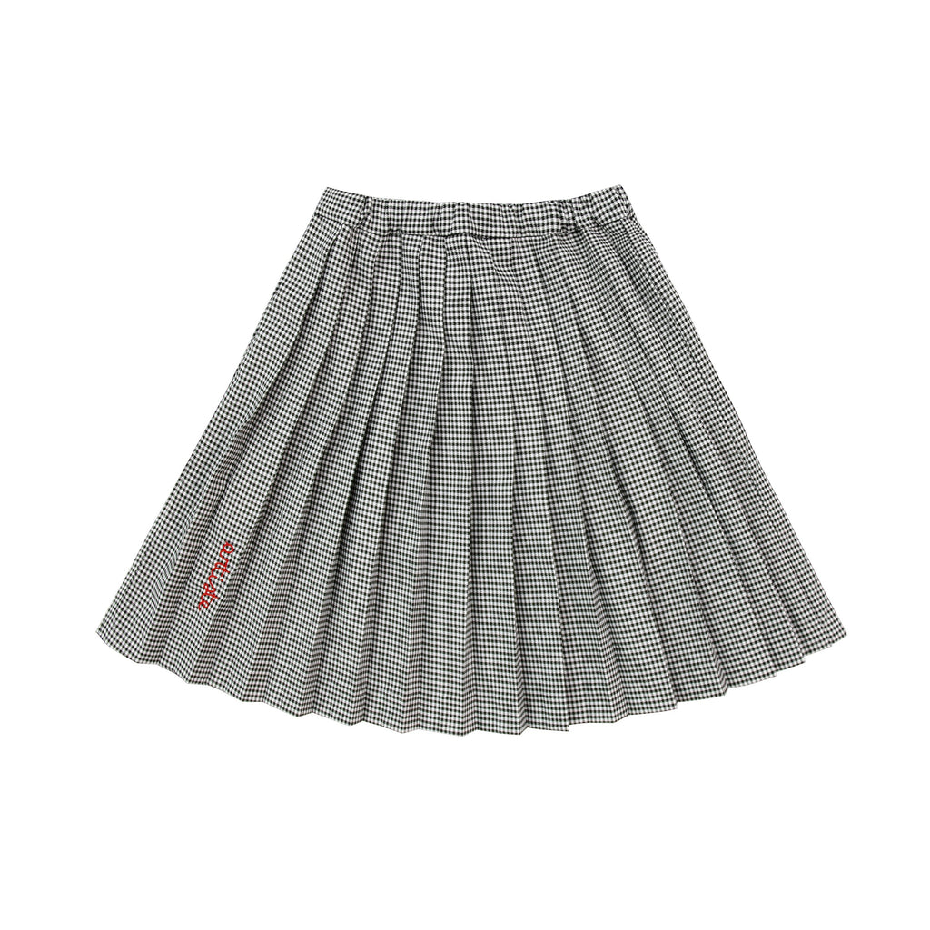 skirt gingham pleated - gingham – Lily and Todd