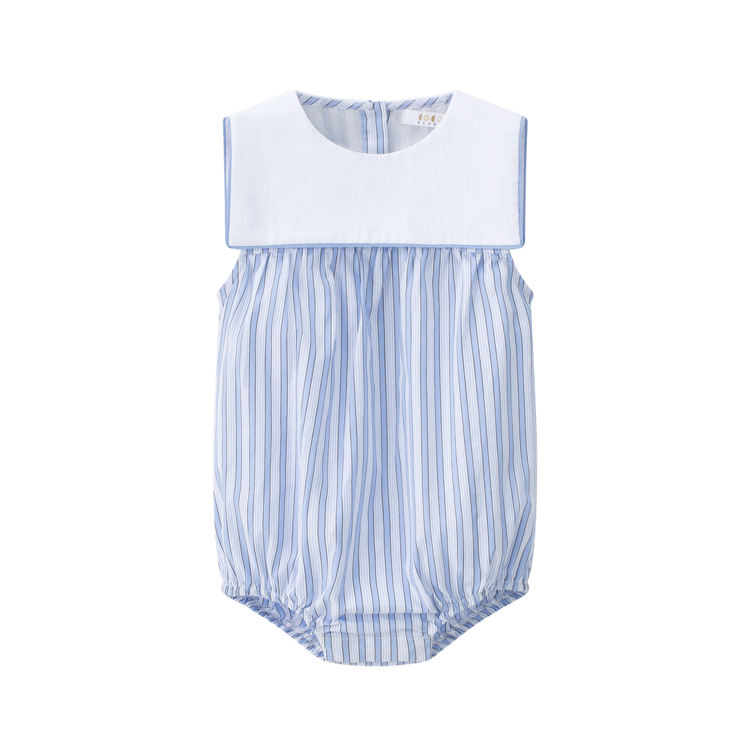one piece striped sailor romper - striped