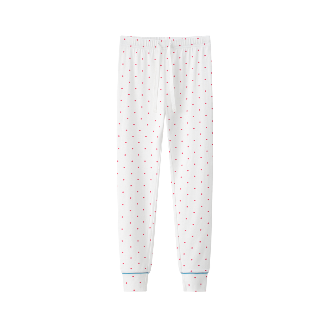 pajamas polka dot - pink