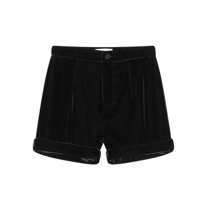suit velvet suit and shorts - black velvet