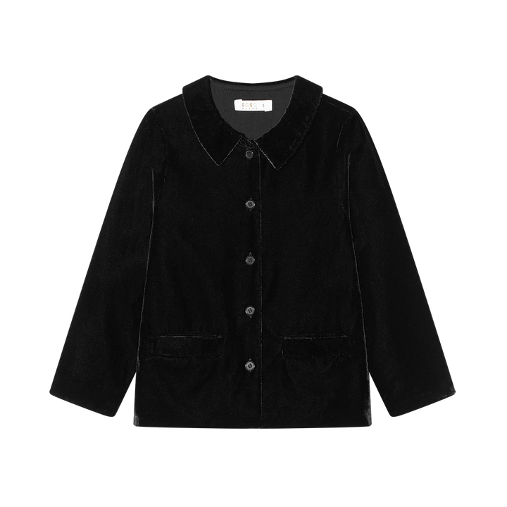 suit velvet suit and shorts - black velvet