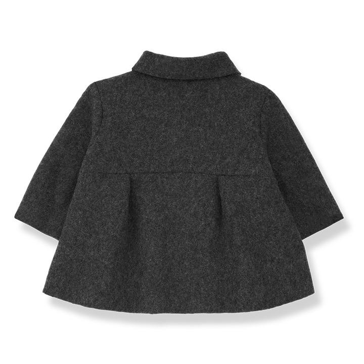 jacket wool flare - anthracite