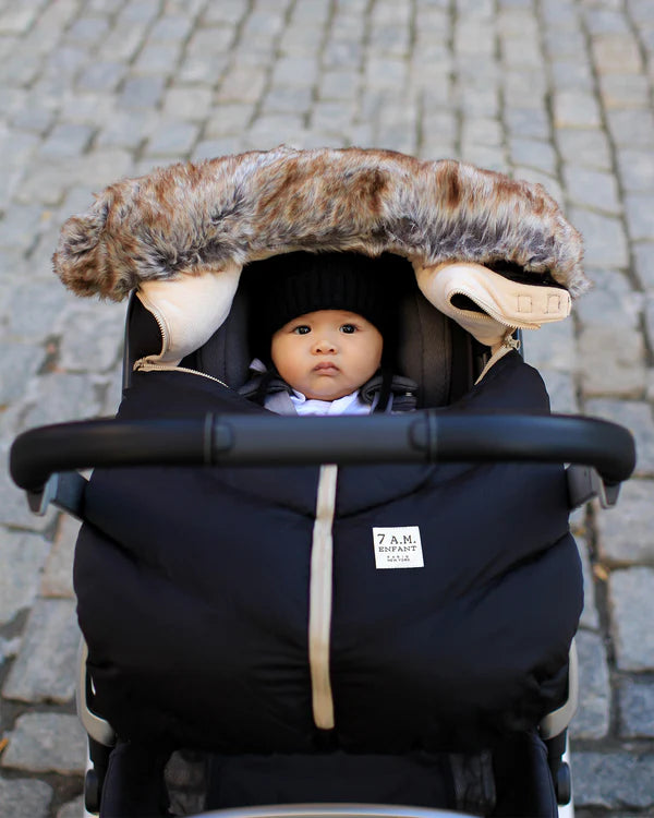 car seat cocon - tundra-blk faux fur