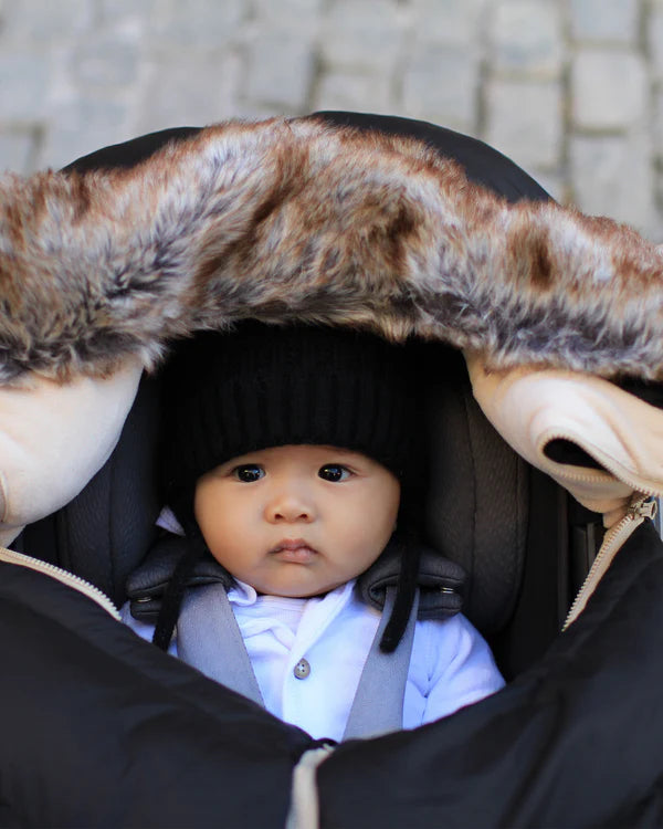 car seat cocon - tundra-blk faux fur