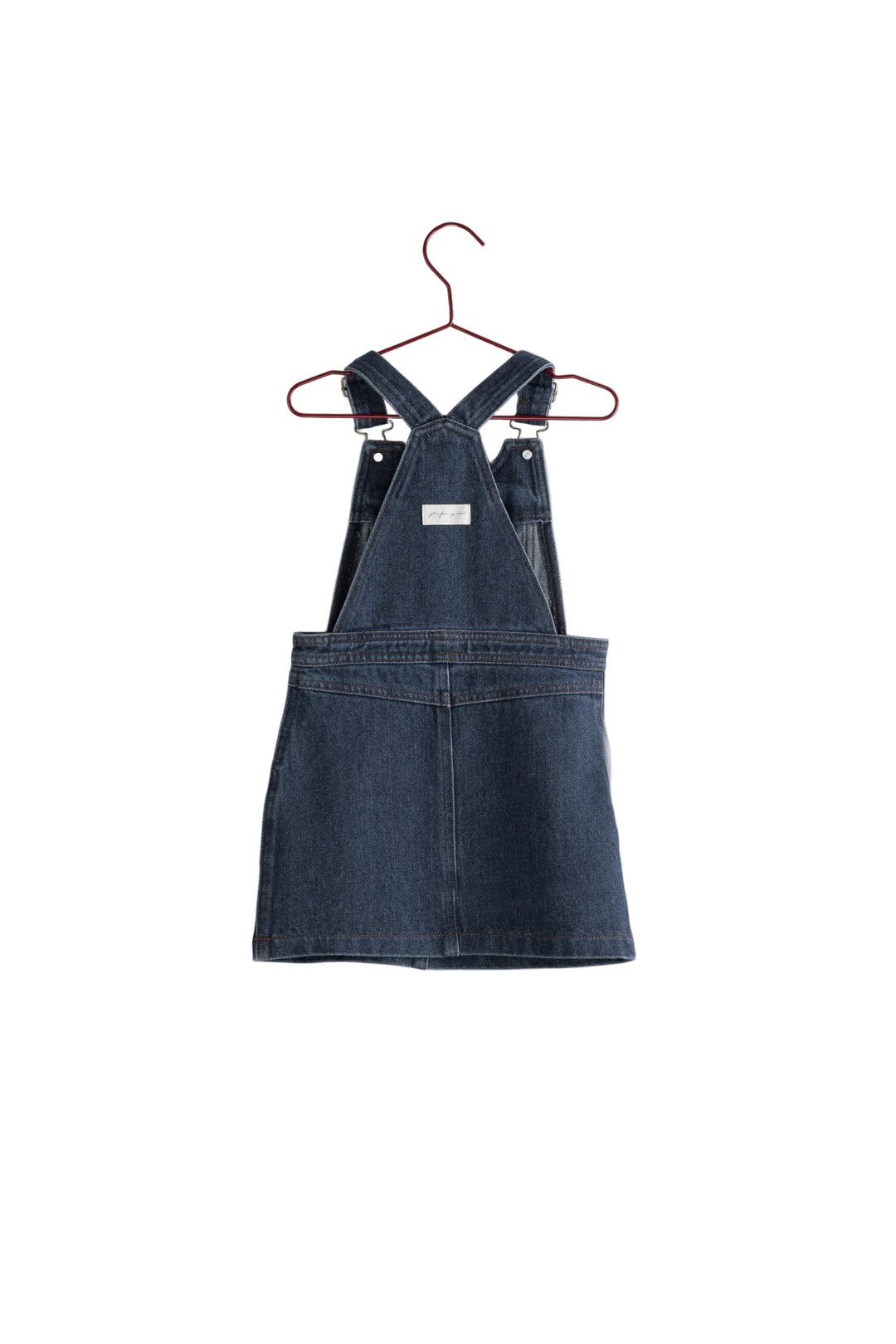 dress denim cargo jumper - denim blue