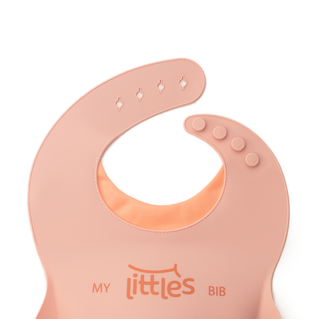 littles bib - pink