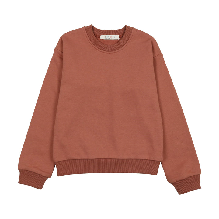 top l/s sweatshirt - mulberry