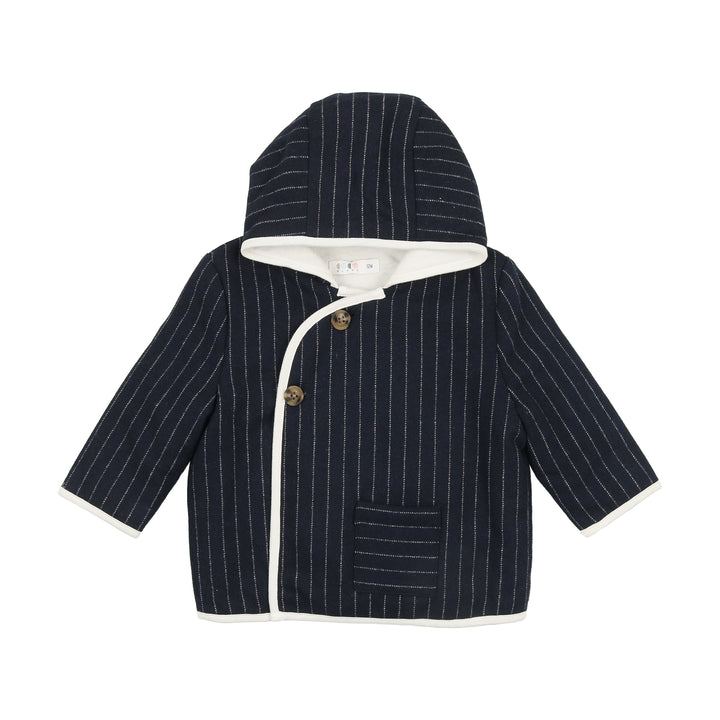 jacket pinstripe - navy pinstripe