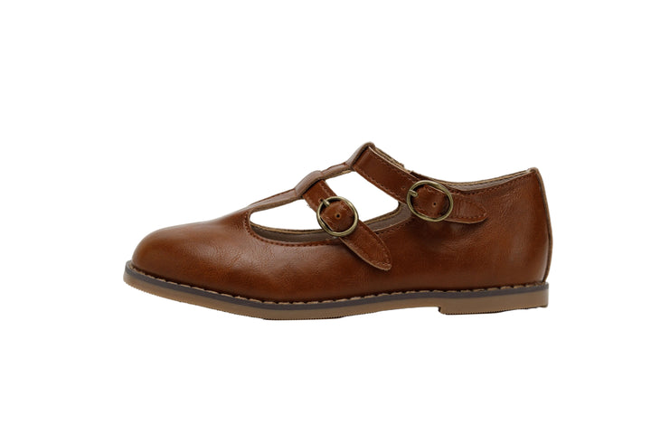 shoes merries double strap - cognac