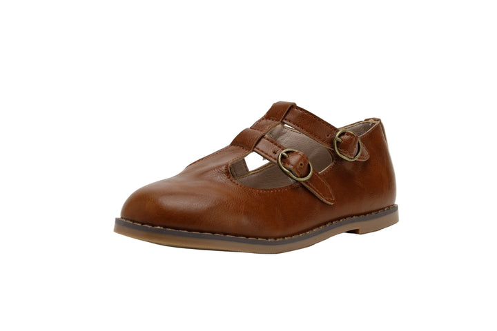 shoes merries double strap - cognac