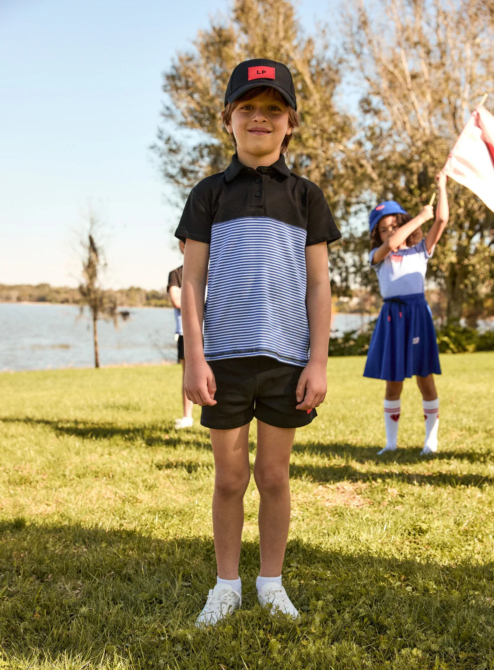 the everday boys shorts - black