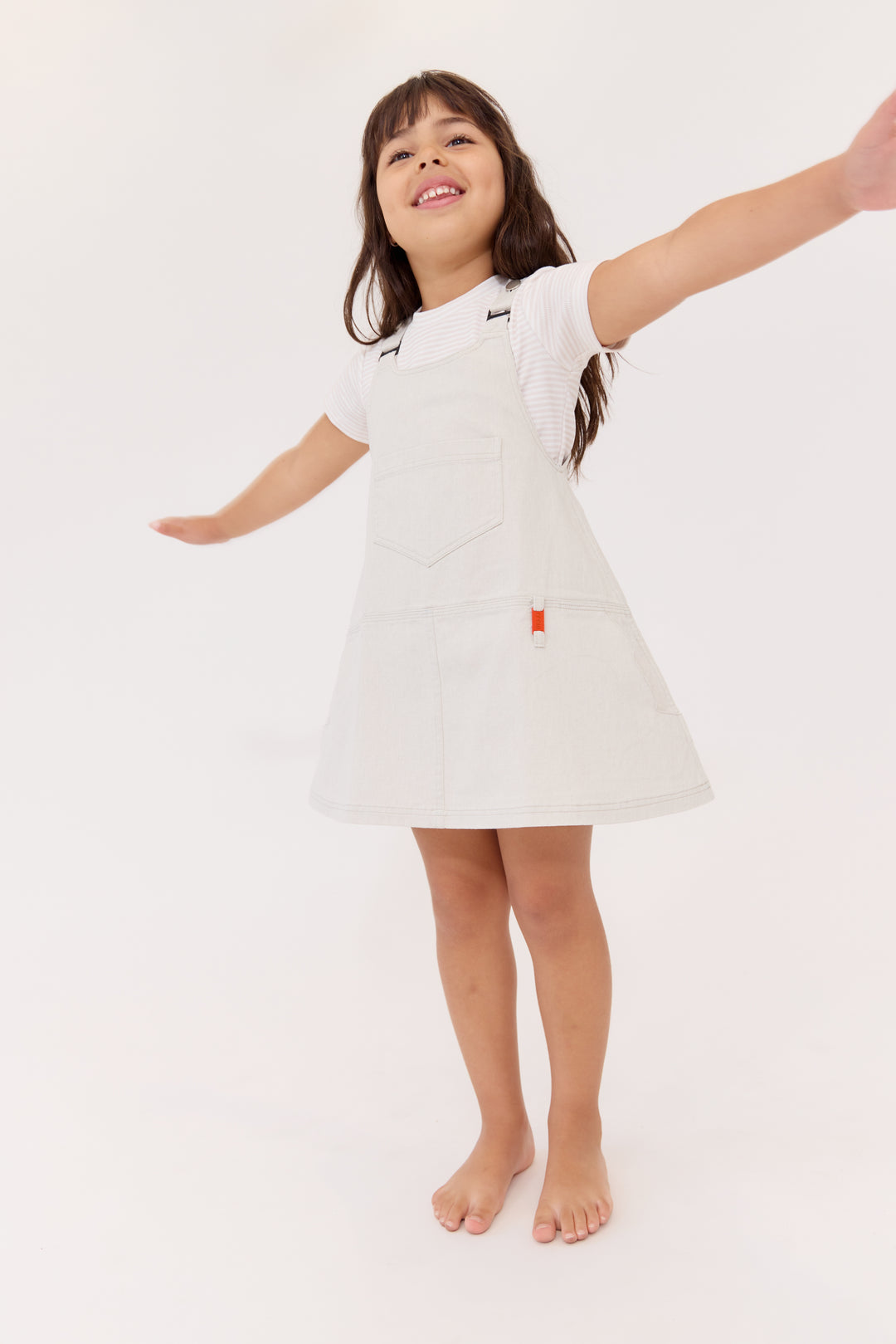 dress jumper kangaroo pocket - natural