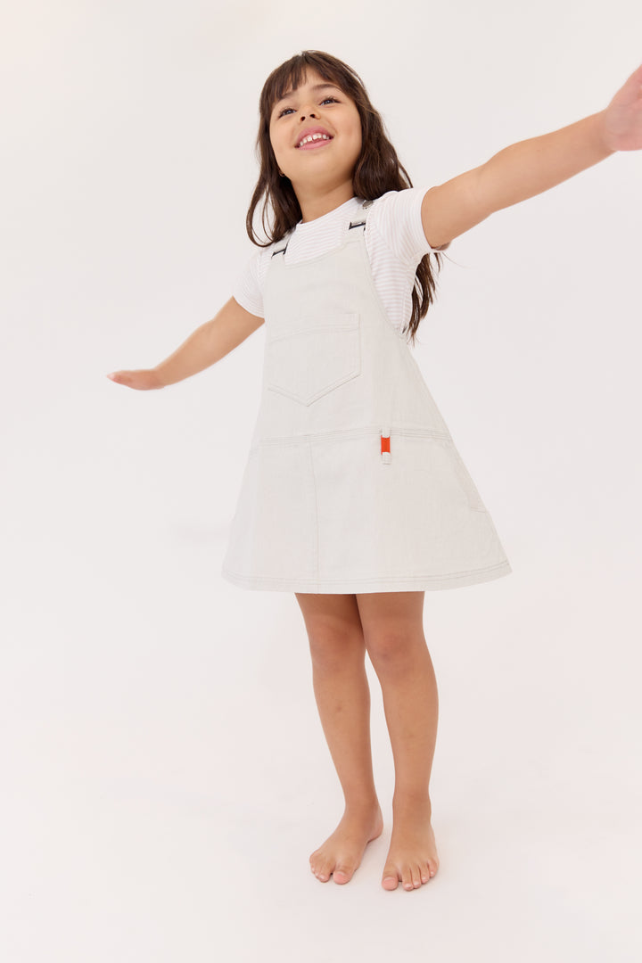dress jumper kangaroo pocket - natural
