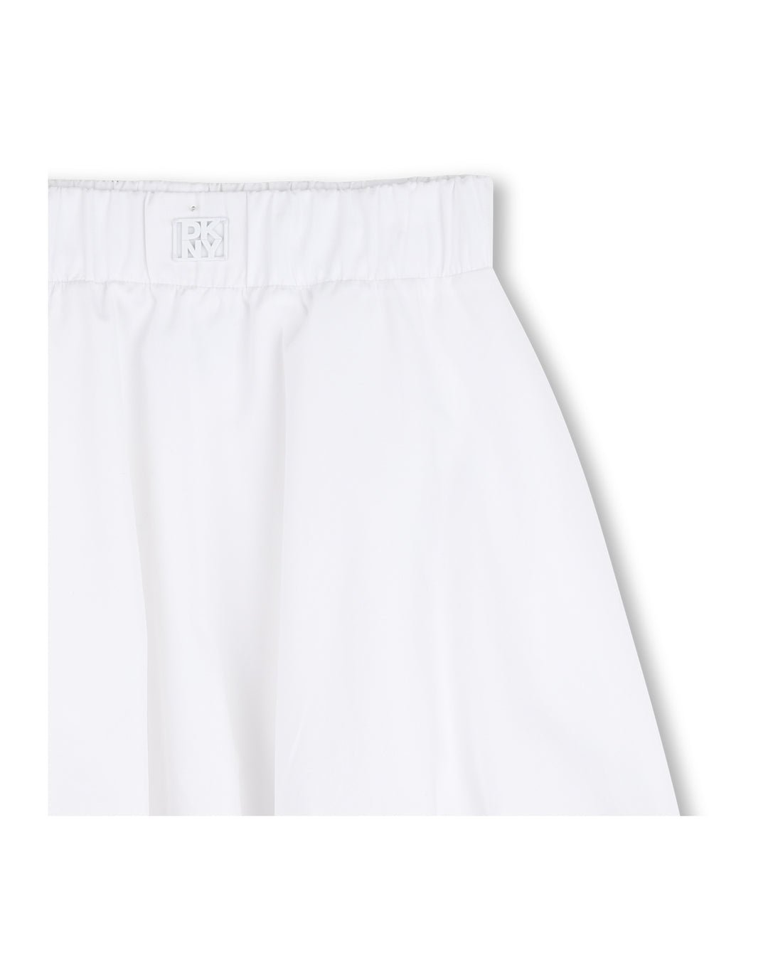 skirt bubble hem - white-10p