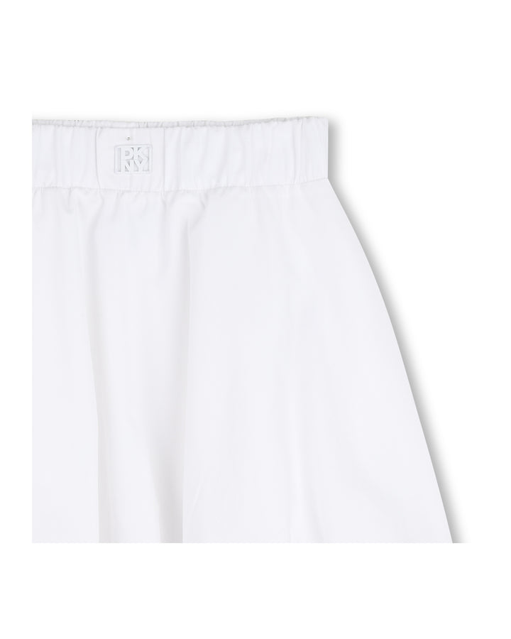 skirt bubble hem - white-10p