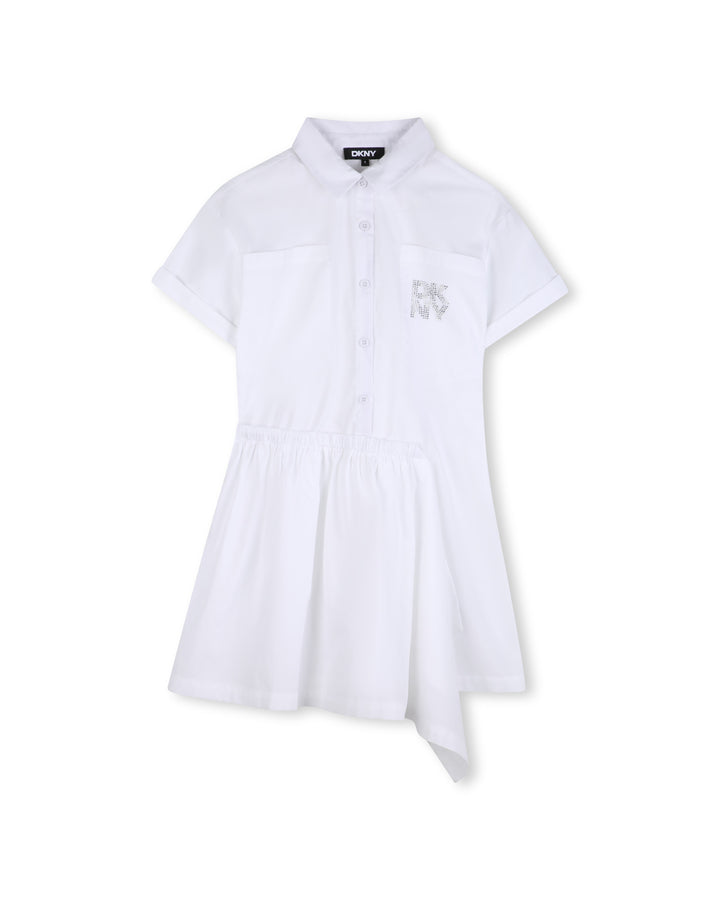 dress s/s button down - white-10p