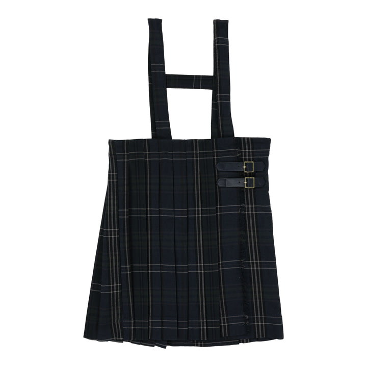 skirt pleated plaid kilt suspenders - multiplaid