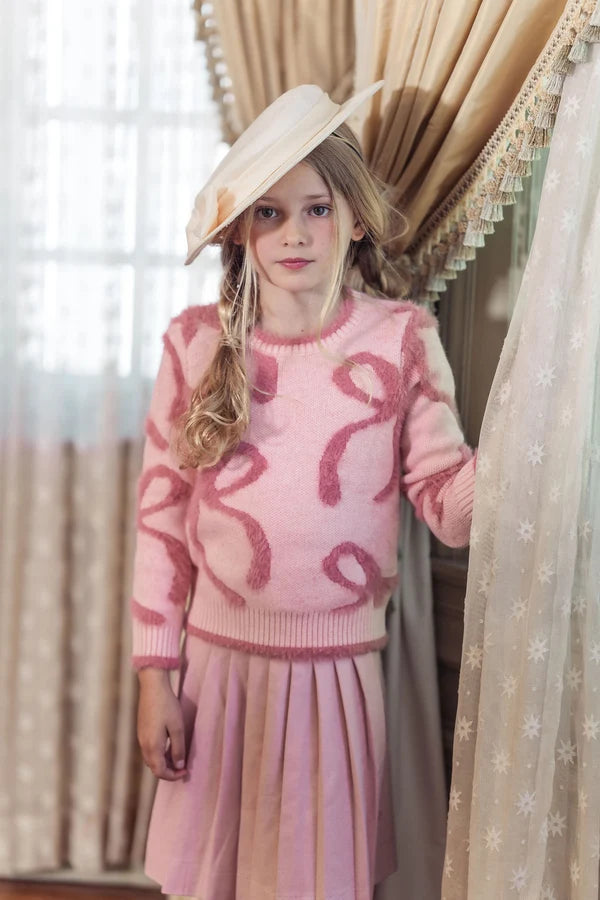 skirt pleated - pink