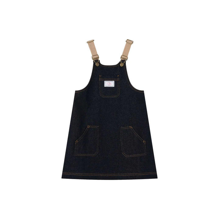 dress denim pocket jumper - denim