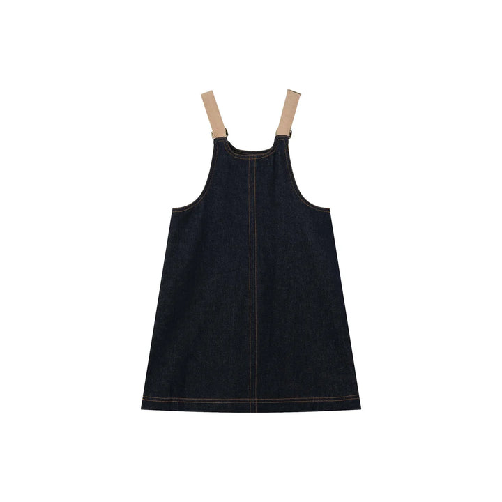 dress denim pocket jumper - denim
