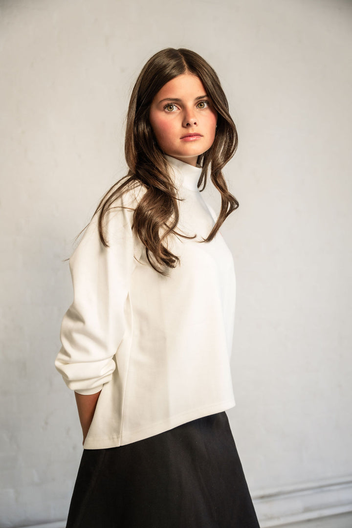 top l/s cropped sweat tb - ivory-3