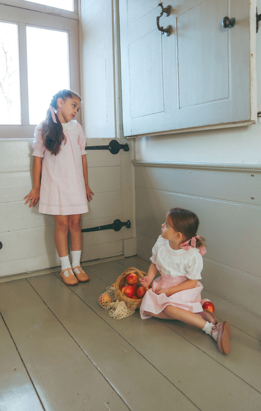 dress stitch frill - white/pink