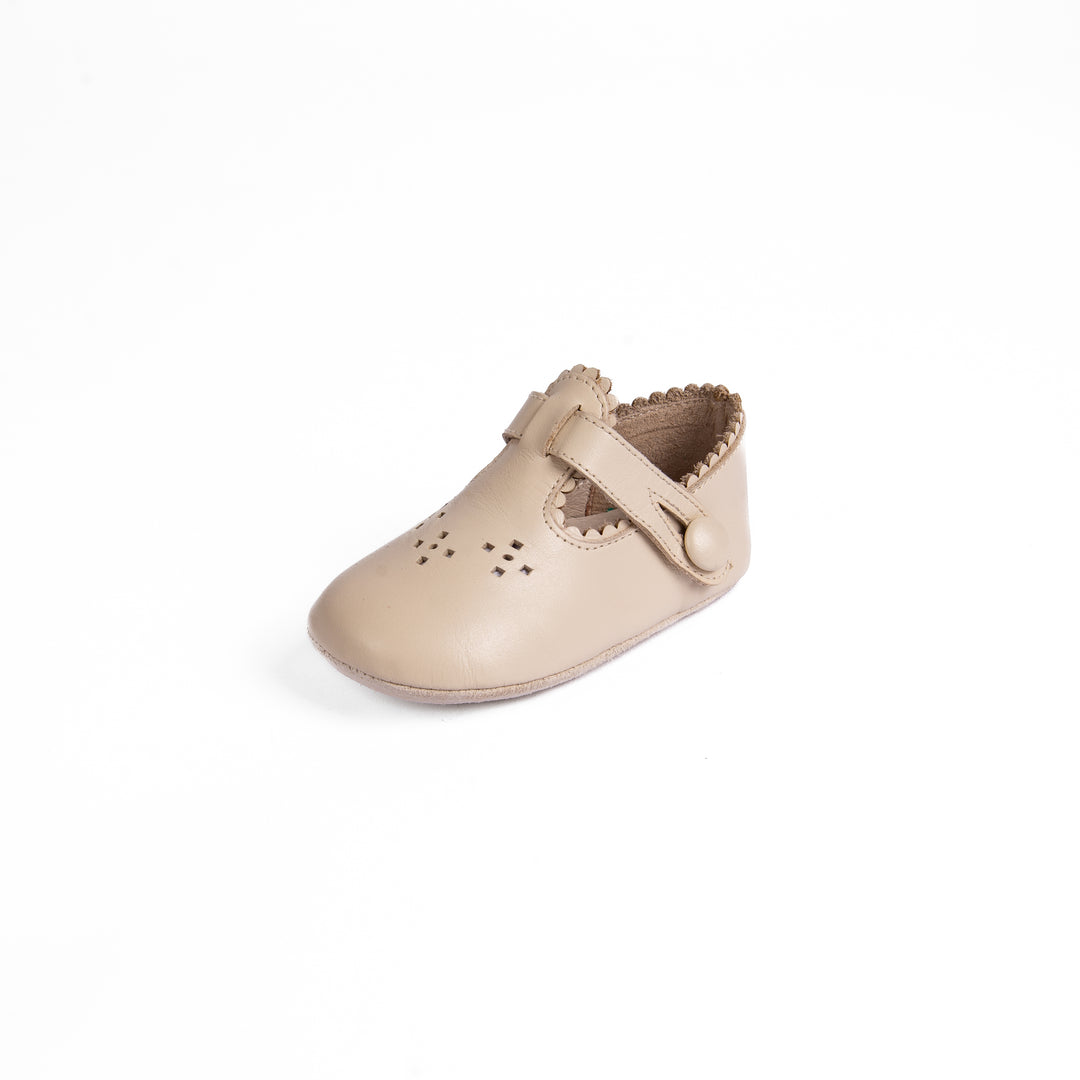 shoes belle soft sole - ivory