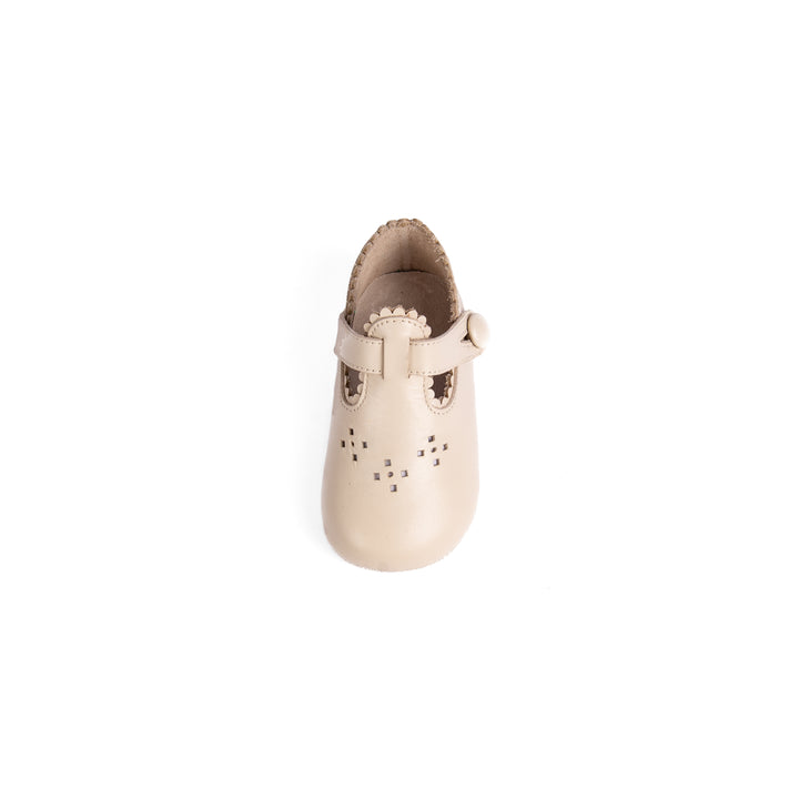 shoes belle soft sole - ivory