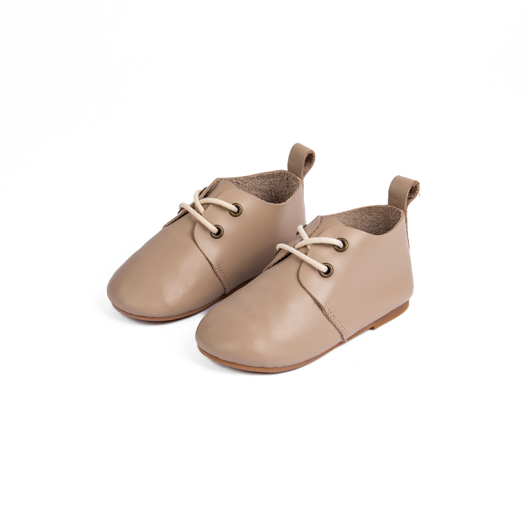 shoes waverly lace up - light stone
