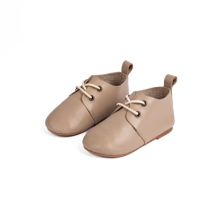 shoes waverly lace up - light stone