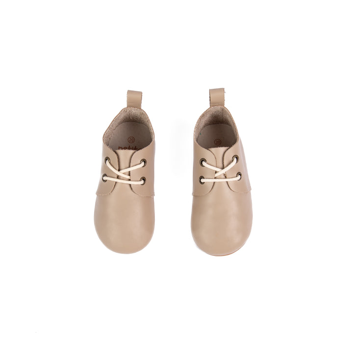 shoes waverly lace up - light stone