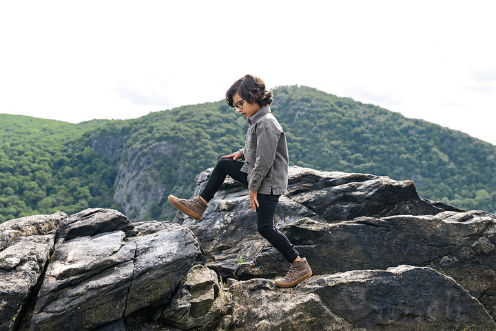 shirt l/s denim day - gray wash