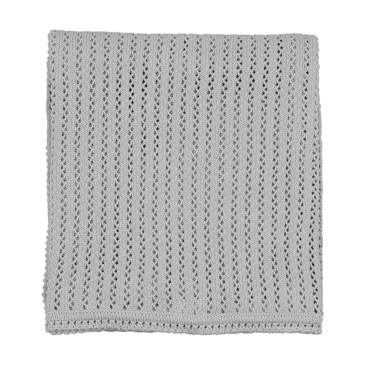 set footie dainty knit sweater with bonnet and blanket - london fog