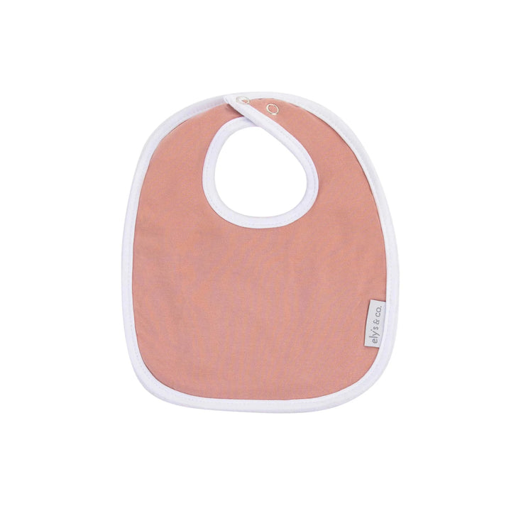 bib jersey cotton - dusty rose