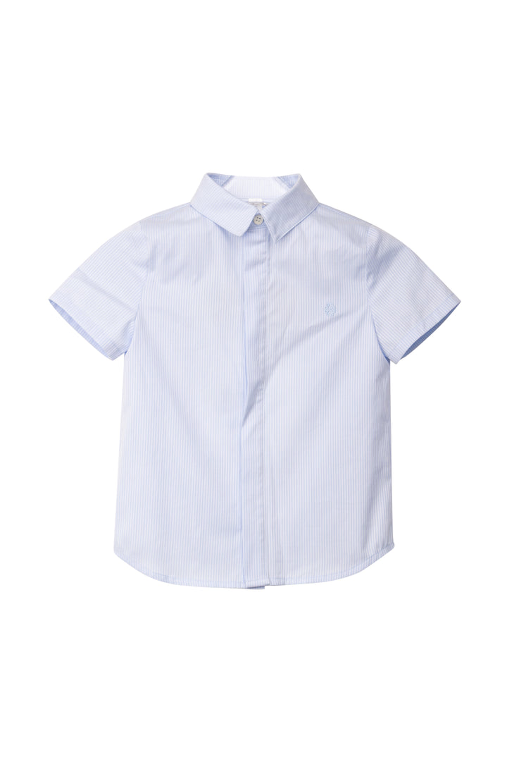 shirt s/s striped - blue