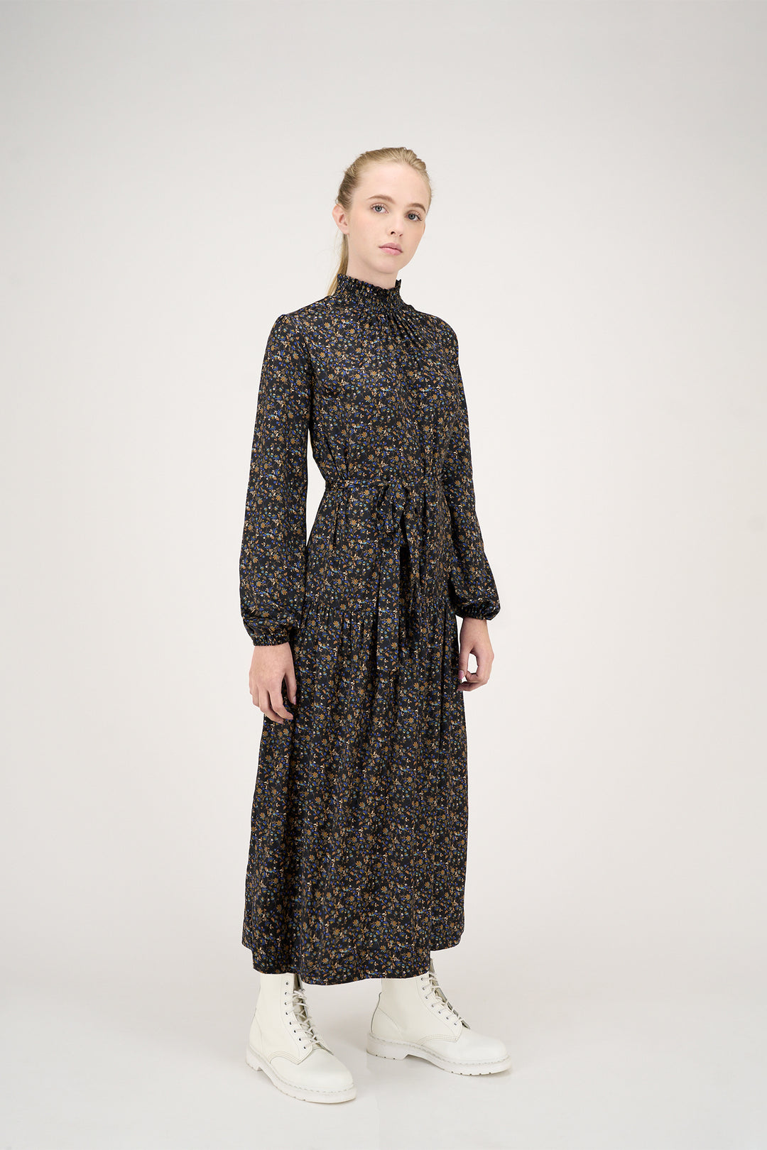 dress midi taylor print - small print